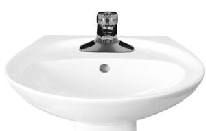 Chậu RM DUGI treo tường  3 lỗ DC01