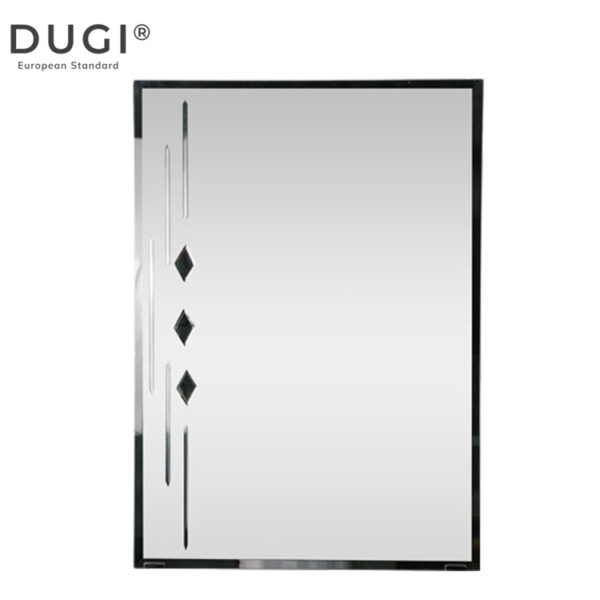 Gương 50x70 mài siết đinh hạt (hình thoi)