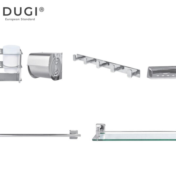 Phụ kiện 6 món móc 5 hạt vuông SUS 304 DG6M6VP